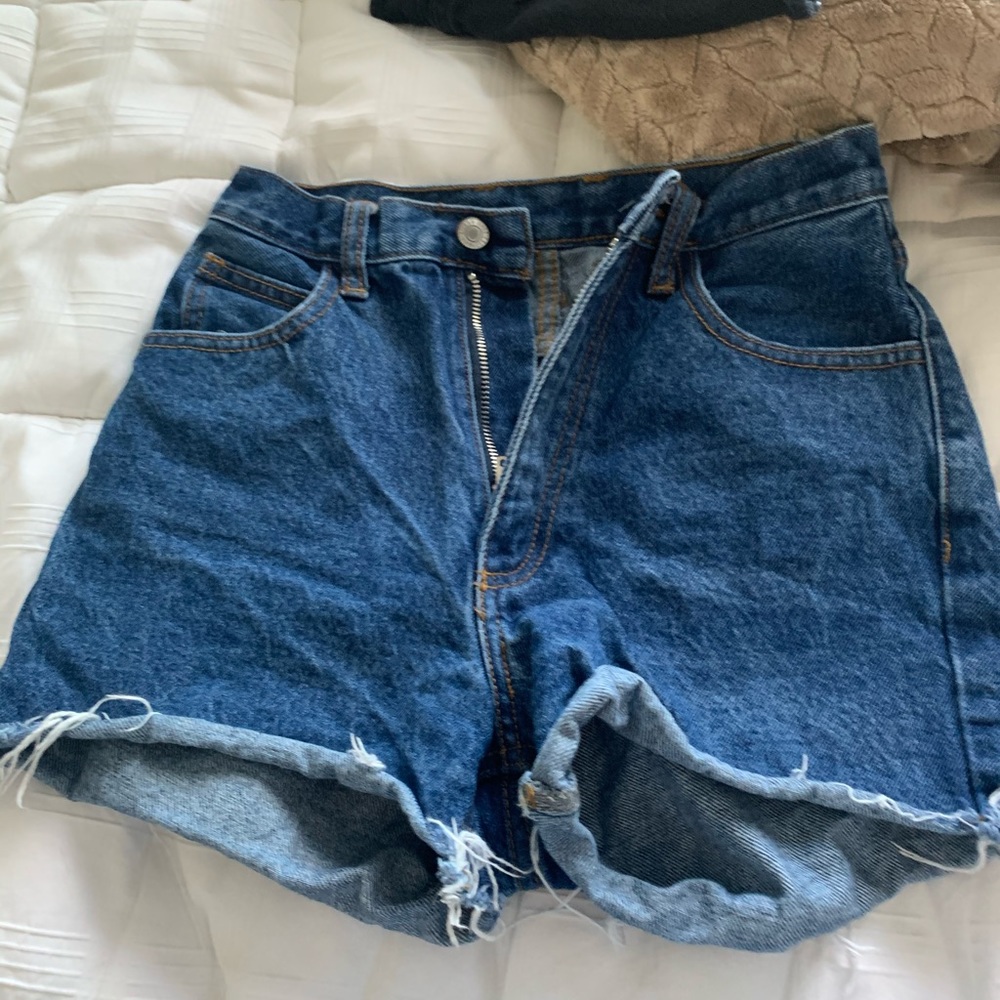 Brandy Melville high waisted jean shorts